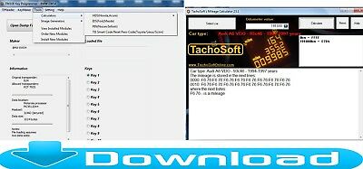 Tachosoft Mileage Calculator software, free download
